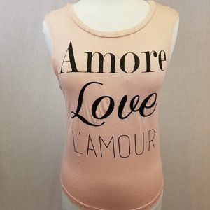 It Closet Los Angeles Amore Love L'Amour tank S